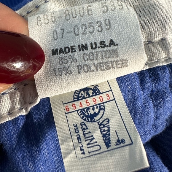 Vintage OshKosh B’gosh Vestbak Blue Corduroy Overalls 3-6 M - Picture 12 of 14